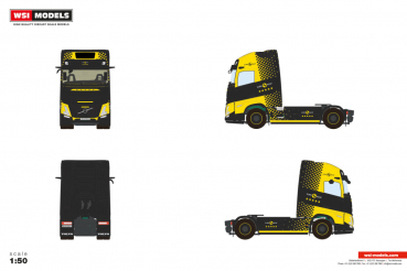 WSI Models 04-2253 PREMIUM LINE VOLVO FH AERO GLOBETROTTER XL 4X2