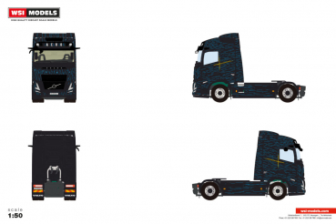 WSI Models 04-2236 PREMIUM LINE VOLVO FH AERO GLOBETROTTER 4X2