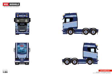 WSI Models 01-5051 RINGOOT LUC SCANIA S HIGHLINE CS20H 6X2 TWIN STEER