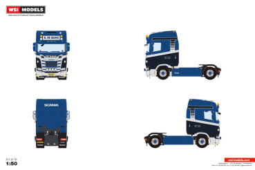 WSI Models 01-5525 ROLAND DE BLOCK SCANIA S HIGHLINE CS20H 4X2