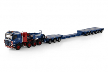 WSI Models 01-4780 Seeland SCANIA 3 SERIES 8X4 SCHEUERLE INTERCOMBI - 9 AXLE