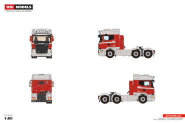 WSI Models 01-5482 T-TEC SCANIA STREAMLINE HIGHLINE 6X4