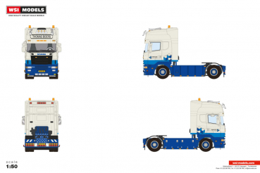 WSI Models 01-5232 THOMAS BOERS SCANIA 4 SERIES TOPLINE 4X2