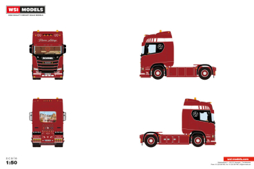 WSI Models 01-5556 TRANSPORTS LELOUP SCANIA R HIGHLINE CR20H 4X2
