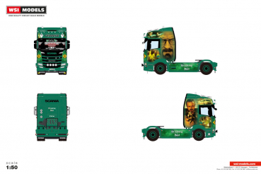WSI Models 01-5385 VERBEKE BREAKING BAD SCANIA R HIGHLINE CR20H 4X2