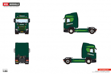 WSI Models 01-4863 VRIESWIJK SCANIA R HIGHLINE CR20H 4X2