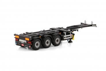 WSI Models 03-1010 WHITE LINE CONTAINER TRAILER - 3 AXLE