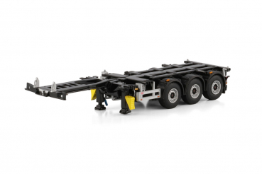 WSI Models 03-1010 WHITE LINE CONTAINER TRAILER - 3 AXLE
