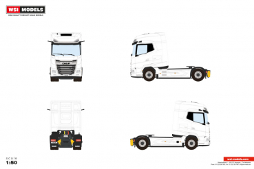 WSI Models 03-2063 WHITE LINE DAF XG+ MY25 4X2