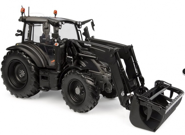 Universal Hobbies 6746 Valtra G135 mit Frontlader – Titangrau
