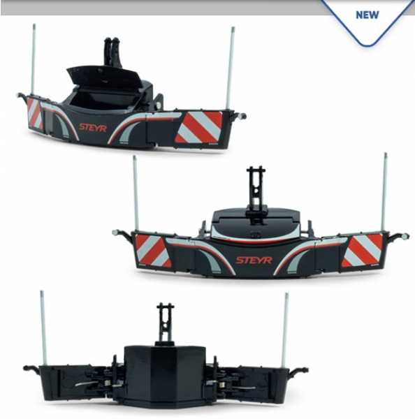 Universal Hobbies 6895 Tractorbumper Sicherheitsfrontgewicht 800 kg Steyr Style