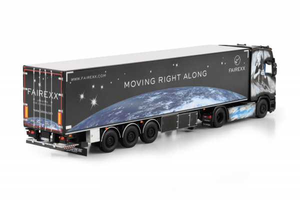 WSI Models 01-5048 FAIREXX SCANIA S HIGHLINE CS20H 4X2 BOX TRAILER - 3 AXLE