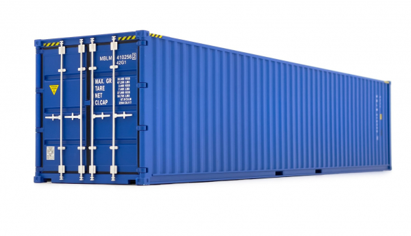 MarGe Models 2324-01 40-Fuß-Seefrachtcontainer blau