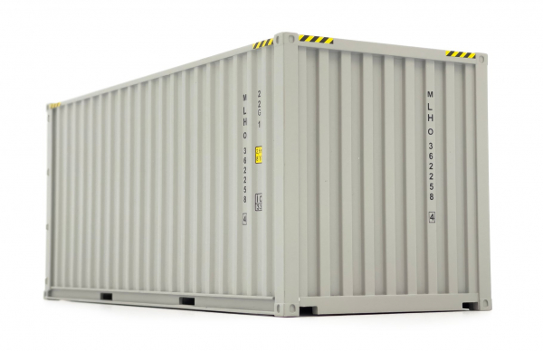 MarGe Models 2323-03 20-Fuß-Seefrachtcontainer grau