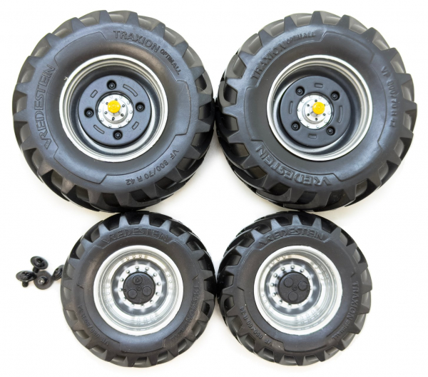 MarGe Models 2608 Satz Vredestein-Reifen, Felgen und Radkappen für Traktoren