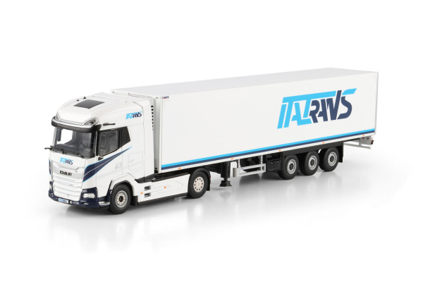 WSI Models 01-5143 ITALTRANS SPA DAF XG+ 4X2 REEFER TRAILER - 3 AXLE