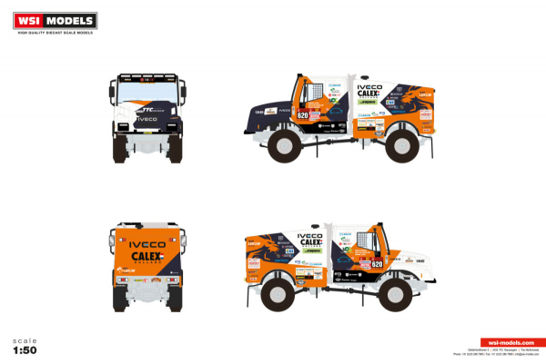 WSI Models 21-0002 Leeuw Rallysport IVECO TORPEDO RALLY