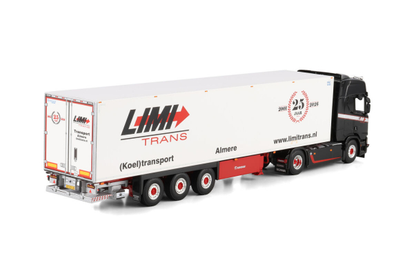 WSI Models 01-5065 LIMI TRANS SCANIA R HIGHLINE CR20H 4X2 REEFER TRAILER - 3 AXLE
