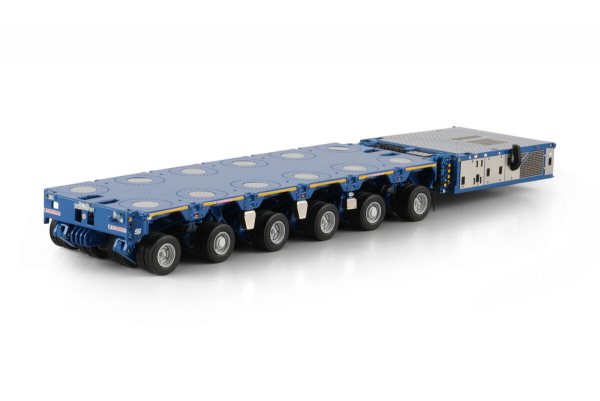 WSI Models 04-2249 PREMIUM LINE SCHEUERLE INTERCOMBI SPE BLUE - 6 AXLE