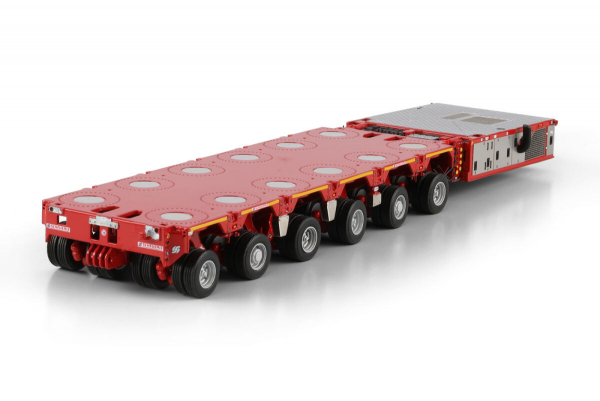 WSI Models 04-2250 PREMIUM LINE SCHEUERLE INTERCOMBI SPE RED - 6 AXLE