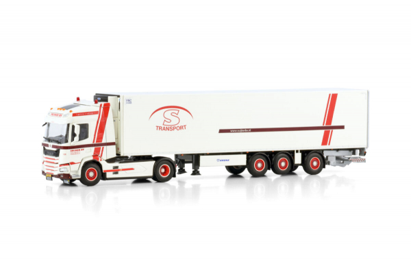 WSI Models 01-4461 Suijker BV DAF XF SH WITH SKY LIGHTS 4X2 TRIDEC REEFER TRAILER - 3 AXLE