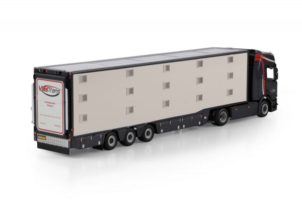 WSI Models 01-5117 VLASTRANS SCANIA R HIGHLINE CR20H 4X2 ISO THERM LIVE STOCK TRAILER - 3 AXLE