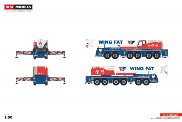 WSI Models 51-2205 WING FAT LIEBHERR LTM 1350-6.1